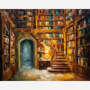 LIBRARY PORTAL BOOKCASE