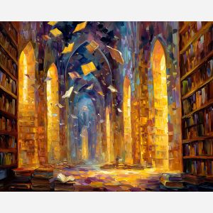 CRYSTAL LIBRARY DAWN