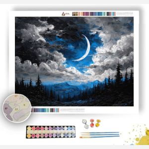 COBALT CRESCENT - Paint by Numbers Full Kit