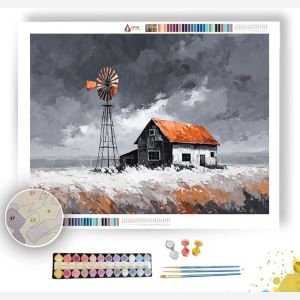 COPPER COMPASS - Paint by Numbers Full Kit