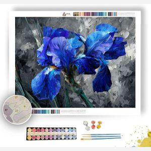 INDIGO IRIS - Paint by Numbers Full Kit
