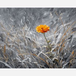 MARIGOLD MEADOW B&W