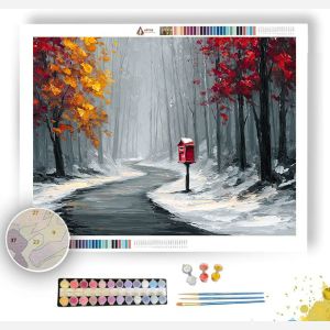 MAROON MONUMENT - Paint by Numbers Full Kit