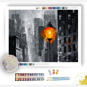 SAFFRON SENTINEL - Paint by Numbers Full Kit