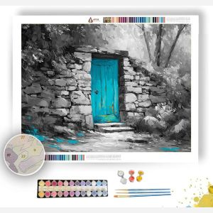 TURQUOISE THRESHOLD - Paint by Numbers Full Kit