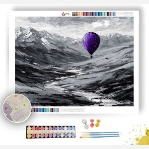 VIOLET VALLEY - Paint by Numbers Full Kit