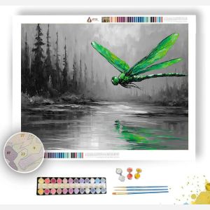 VIRIDIAN VEIL - Paint by Numbers Full Kit
