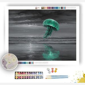 JADE JELLY BW - Paint by Numbers Full Kit