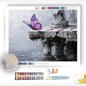 LILAC LAGOON BW - Paint by Numbers Full Kit