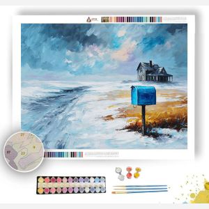 CERULEAN CITADEL BW - Paint by Numbers Full Kit