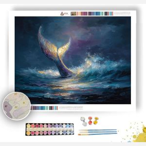 SIRENS GLOW BW - Paint by Numbers Full Kit