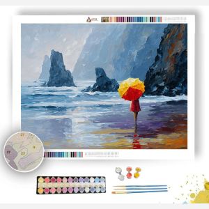 ECHOES OF COLOR BW - Paint by Numbers Full Kit