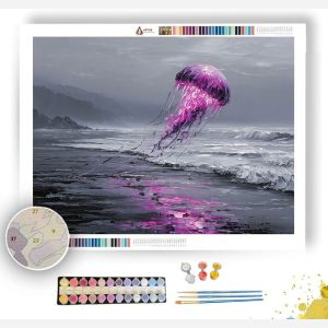 NEON TIDE BW - Paint by Numbers Full Kit