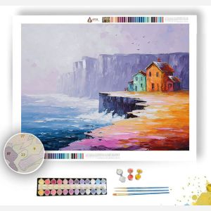 CANDY COAST BW - Paint by Numbers Full Kit