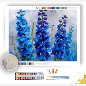 DELPHINIUM DREAMS - Paint by Numbers Full Kit