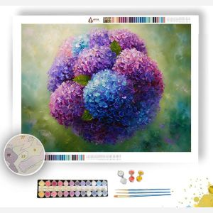 HYDRANGEA HARMONY - Paint by Numbers Full Kit