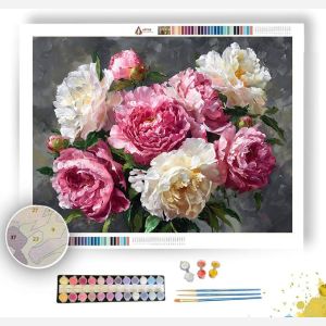 PEONY PARADE - Paint by Numbers Full Kit