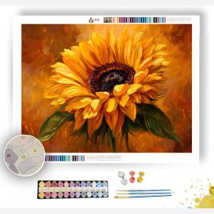SUNFLOWER RADIANCE - Paint by Numbers Full Kit