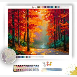 AUTUMN EMBRACE - Paint by Numbers Full Kit