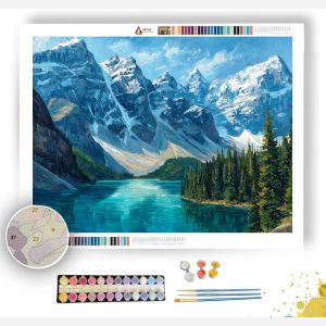 CANADIAN ROCKIES - Paint by Numbers Full Kit