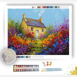 COSY COTTAGE - Paint by Numbers Full Kit