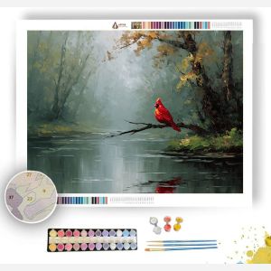 FOGGY POND - Paint by Numbers Full Kit
