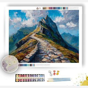 MOUNTAIN PATH - Paint by Numbers Full Kit