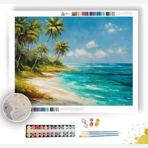 TROPICAL PARADISE - Paint by Numbers Full Kit