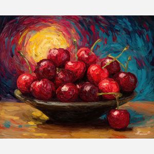 A BOWL OF CHERRIES