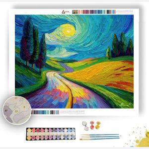 RAINBOW ROAD - Paint by Numbers Full Kit
