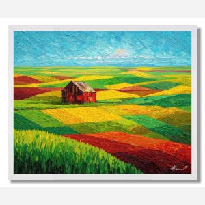 SUMMER IN THE COUNTRYSIDE - FRAMED