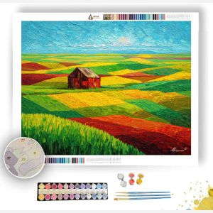 SUMMER IN THE COUNTRYSIDE - Paint by Numbers Full Kit