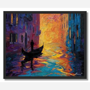 THE GONDOLIER - FRAMED