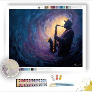 THE JAZZ CLUB - Paint by Numbers Full Kit