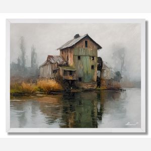 THE OLD WATERMILL - FRAMED