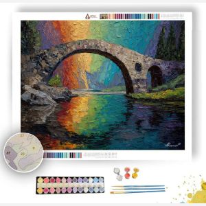 THE RAINBOW BRIDGE - Paint by Numbers Full Kit