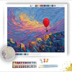 THE RED BALLOON - Paint by Numbers Full Kit