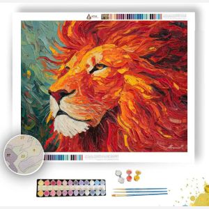 THE RED LION - Paint by Numbers Full Kit
