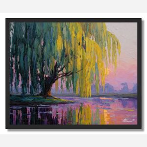 THE WEEPING WILLOW - FRAMED