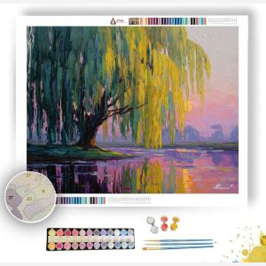THE WEEPING WILLOW - Paint by Numbers Full Kit