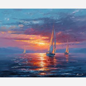 SAILING AT DAWN