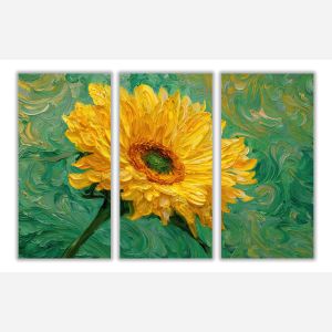SUNFLOWER GOLD - SET OF 3