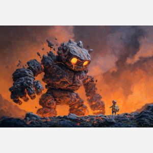 WAKING OF THE VOLCANO GOLEM