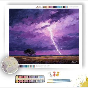 VIOLET VOLT - Paint by Numbers Full Kit