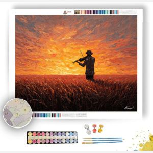 GOLDEN CADENCE - Paint by Numbers Full Kit
