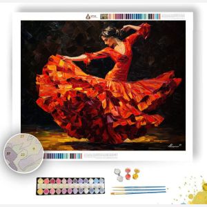 VERMILION VIBRATIONS - Paint by Numbers Full Kit