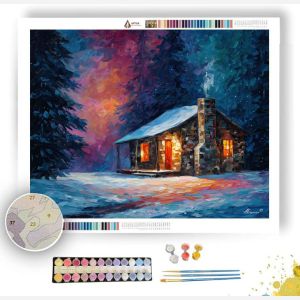 GARNET GLOW - Paint by Numbers Full Kit