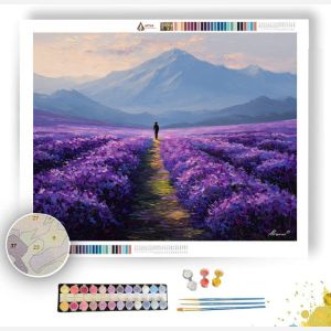 LAVENDER HAZE - Paint by Numbers Full Kit