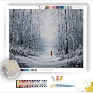 PLATINUM SILENCE - Paint by Numbers Full Kit