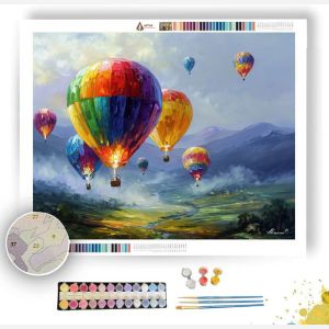 CELESTIAL MOORING - Paint by Numbers Full Kit